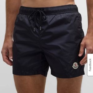 Moncler Navy Swimming Trunks
